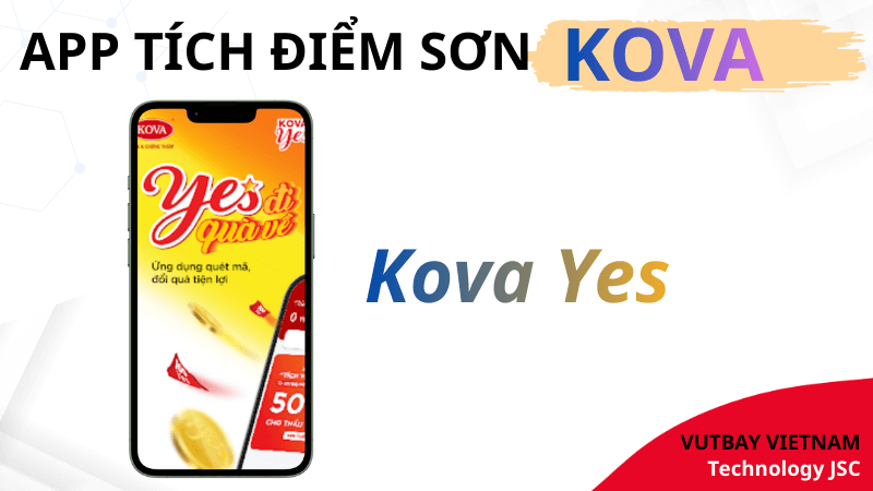 app tích điểm sơn kova - kova yes
